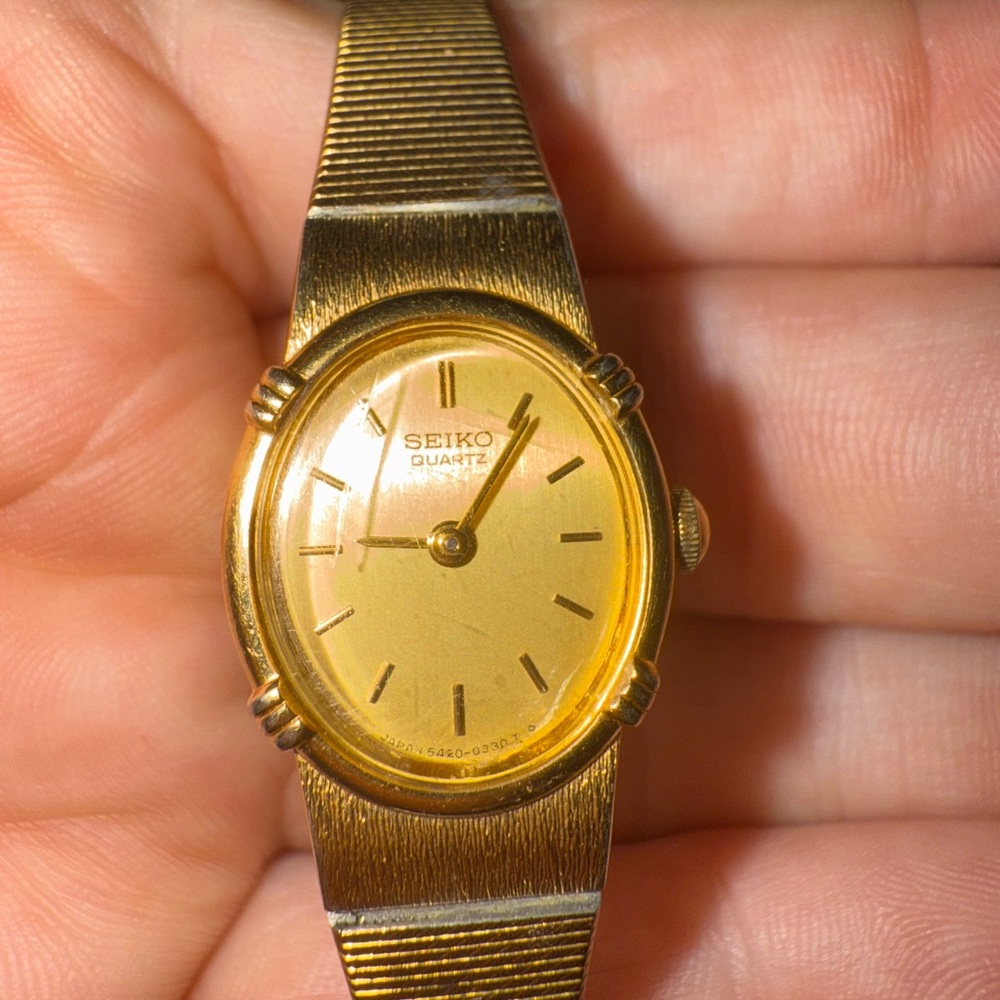 Vintage Stainless Steel Seiko Quartz watch